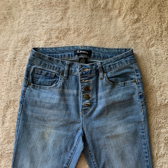 D.jeans, size 4, blue jeans, skinny - Picture 2 of 3